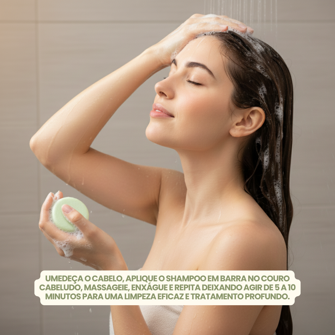 Shampoo Antiqueda em Barra 52g