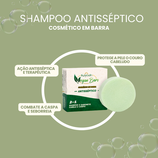 Shampoo e Sabonete Antisséptico em Barra 52g
